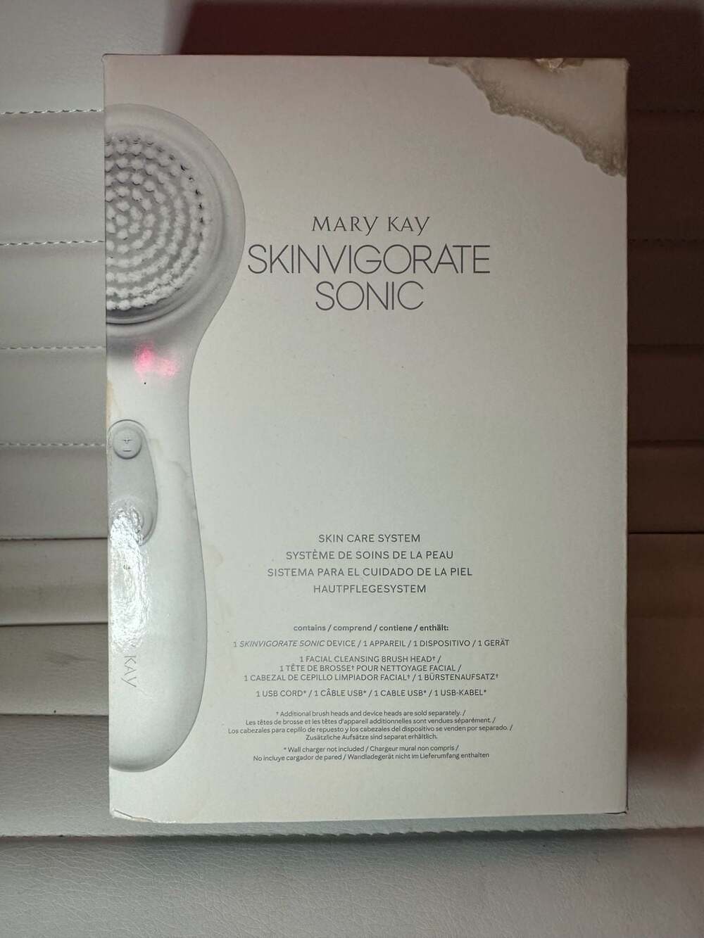 Mary Kay Skinvigorate Sonic Skin Care System Facial Cleansing Brush